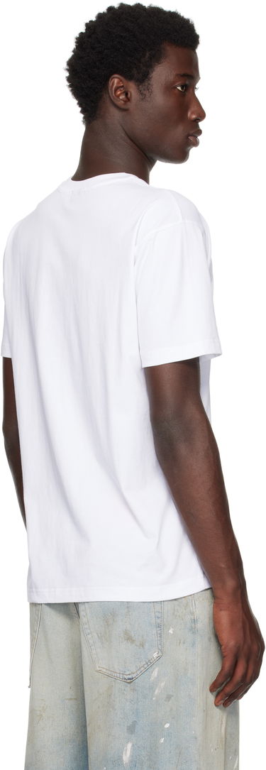 T-shirt Dime Classic Fuzzy Graphic T-Shirt Vit | DIMESU2550WHT, 2