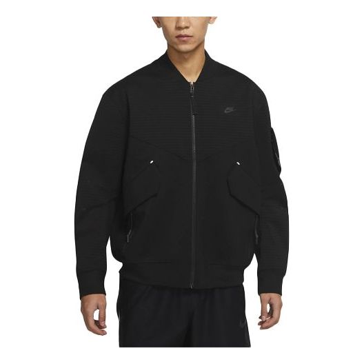 Bomberjacka Nike Sportswear Storm-FIT Tech Pack Unlined Loose Fit Zipper Jacket Svart | DM5502-010
