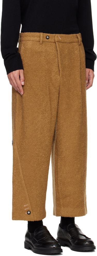 Byxor ADER ERROR Brown Wool Wide Leg Trousers Brun | BN01FWSA0207CM, 1