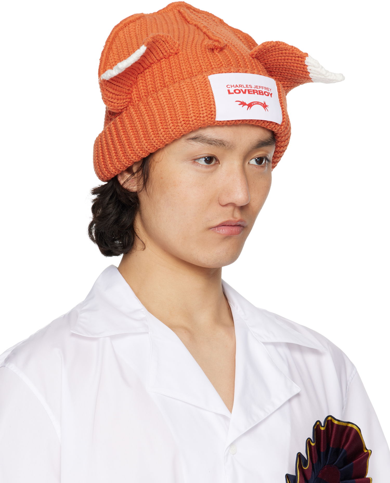 Mössa Charles Jeffrey Loverboy Charles Jeffrey LOVERBOY Chunky Ears Beanie Orange | 54130303, 1