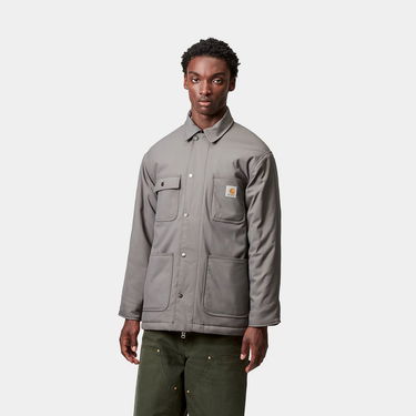 Rockar Carhartt WIP Carhartt WIP Leroy Chore Coat Grå | I035343_7, 1