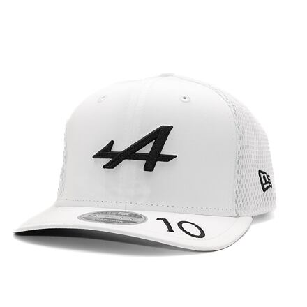 Keps New Era 9FIFTY Original Fit Pre-Curved - Pierre Gasly - Alpine F1 - White M/L Vit | 60509846, 0