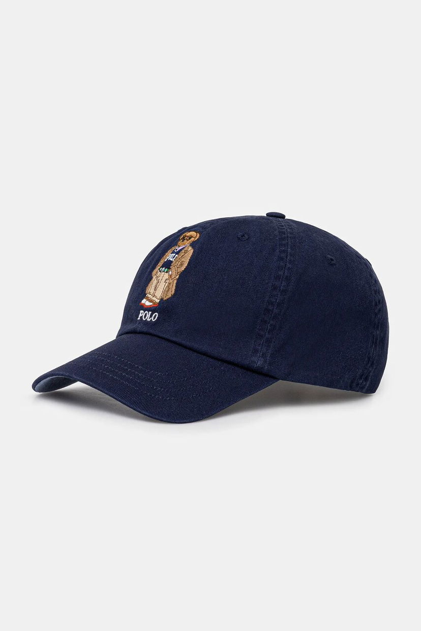 Keps Polo by Ralph Lauren Polo Ralph Lauren Bear Baseball Cap Mörkblå | 211A87349
