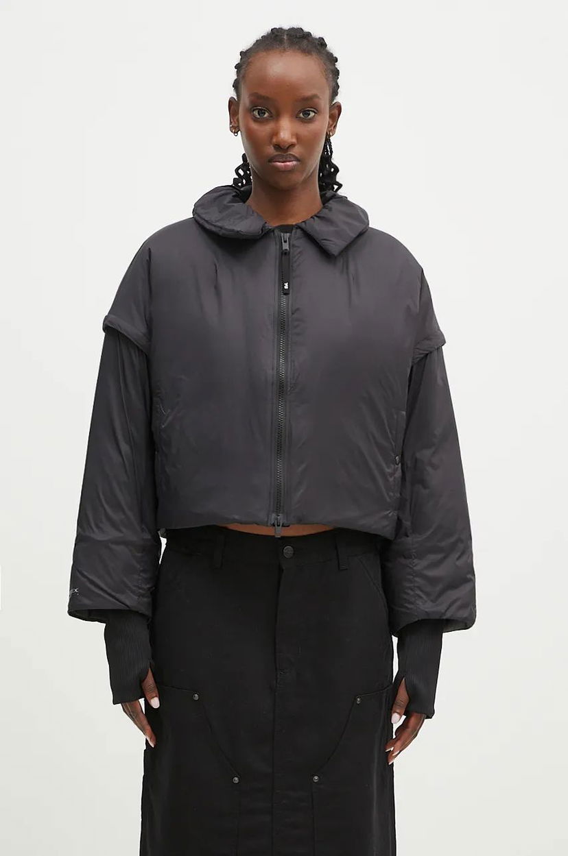 Pufferjacka Y-3 Oversize Puffer Jacket Svart | IW7490
