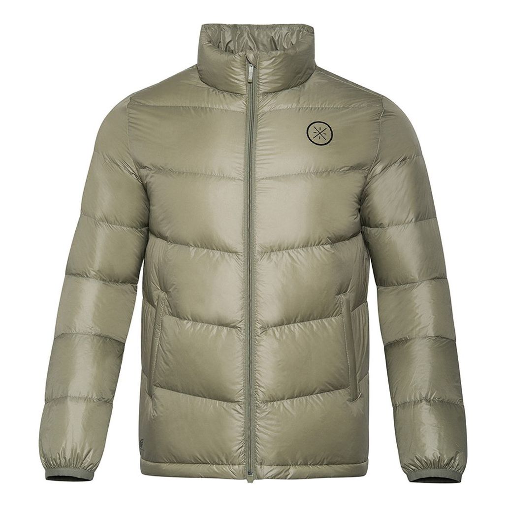 Pufferjacka Li-Ning Wade Series Lifestyle Down Jacket Grön | AYMR127-5, 0
