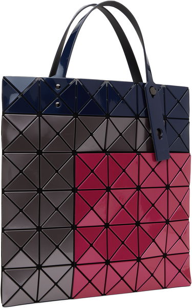 Tygpåse BAO BAO ISSEY MIYAKE Geometric Pattern Tote Bag Grön | BB48AG812, 4