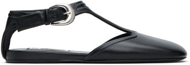 Sneakers och skor Jil Sander Jil Sander Mary Jane Ballerina Flats Svart | J16WP0131_P8226, 0