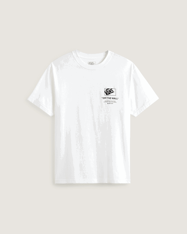 T-shirt Vans Stockpile T-Shirt Vit | VN000PEWWHT, 0