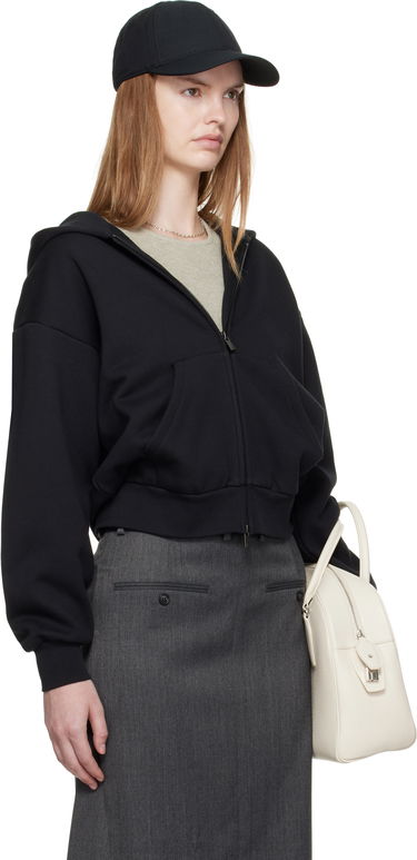 Sweatshirt Fear of God Fear of God ESSENTIALS Classic Fit Zip-Up Hoodie Svart | 192SP255090FW, 1