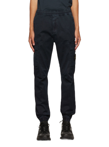 Cargo byxor Stone Island Patch Cargo Svart | 7715313L1