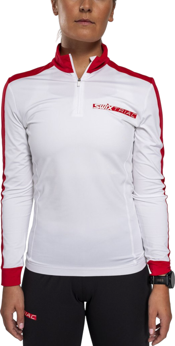 T-shirt SWIX Swix Triac Dry Long Sleeve Shirt Vit | 10093-23-00036