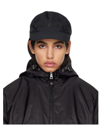 Keps Moncler Grenoble Bonded Baseball Cap Svart | I10983B0000254AL5