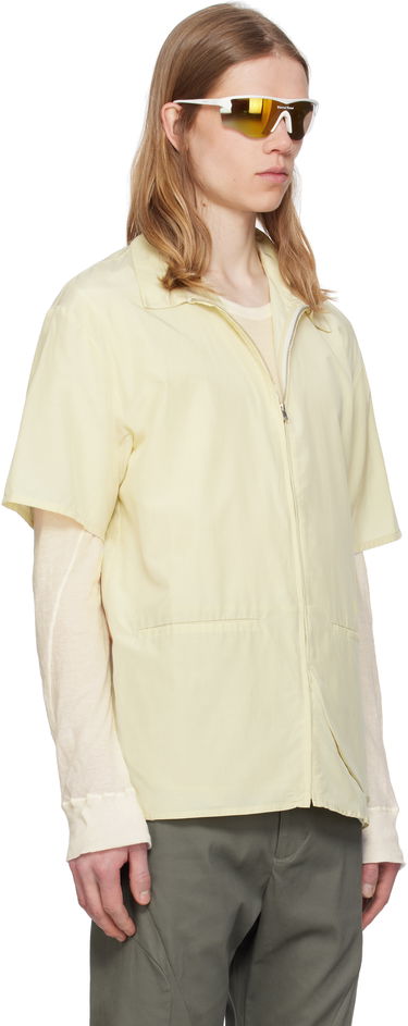 Skjorta Post Archive Faction (PAF) Post Archive Faction (PAF) 8.0 Right Half Zip Shirt Gul | 8.0 THSR-Y, 4