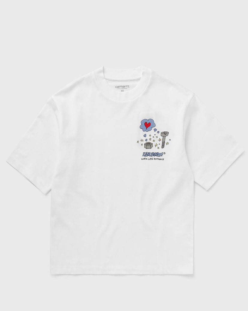 T-shirt Carhartt WIP Short Sleeve Office Supplies T-Shirt Vit | I035255-02.XX