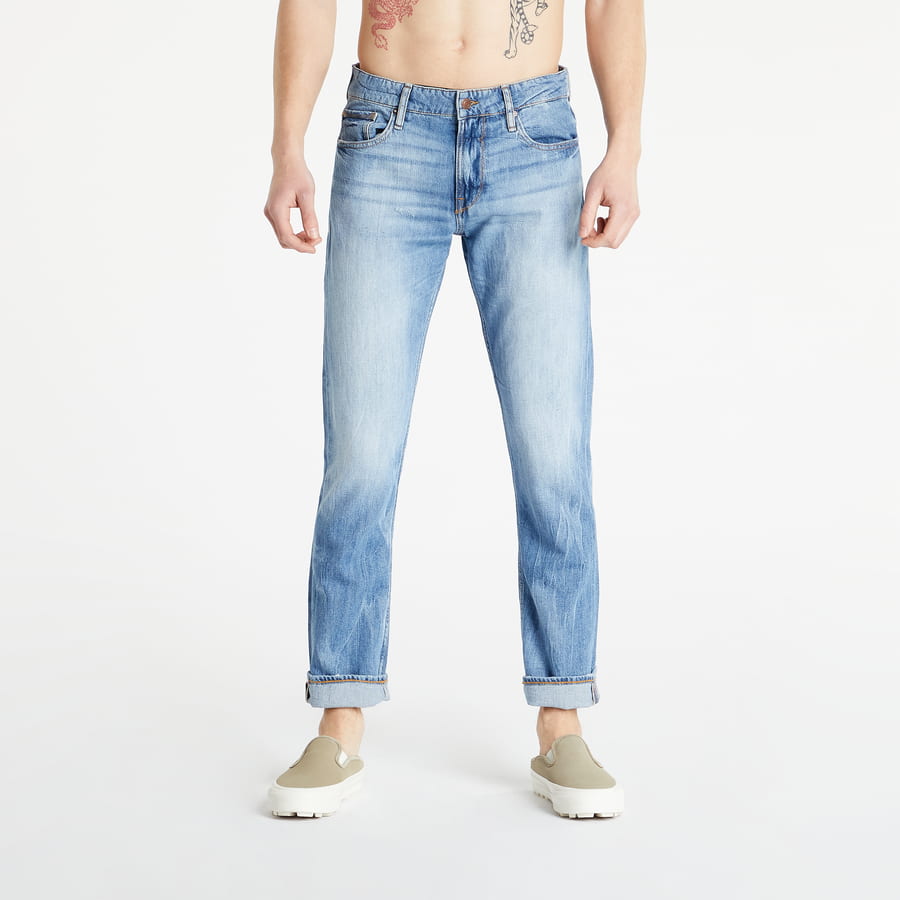 Jeans GUESS Jeans Linen blend Slim Tapered Blå | M2GAS2D4MI2-TRPN, 0