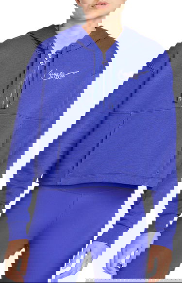 Sweatshirt Nike Hoodie Dri-FIT Get Fit Purpur | dq5538-430, 0