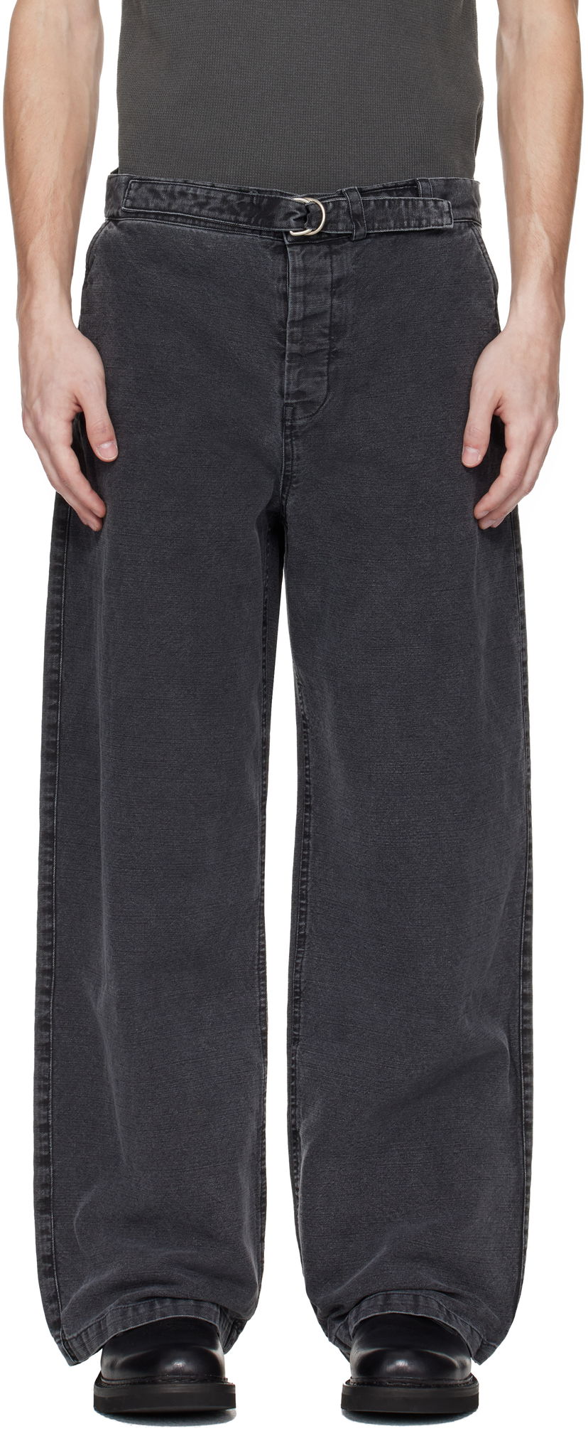 Byxor OUR LEGACY Our Legacy Stern Chino Trousers Svart | M2254SB