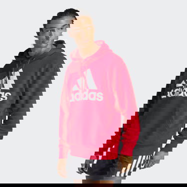 Sweatshirt adidas Performance Essentials French Terry Big Logo Hoodie Röd | IC9365, 0