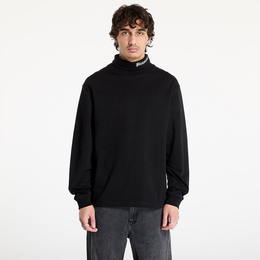 T-shirt Pleasures Turtleneck T-Shirt Svart | P24W026 BLACK