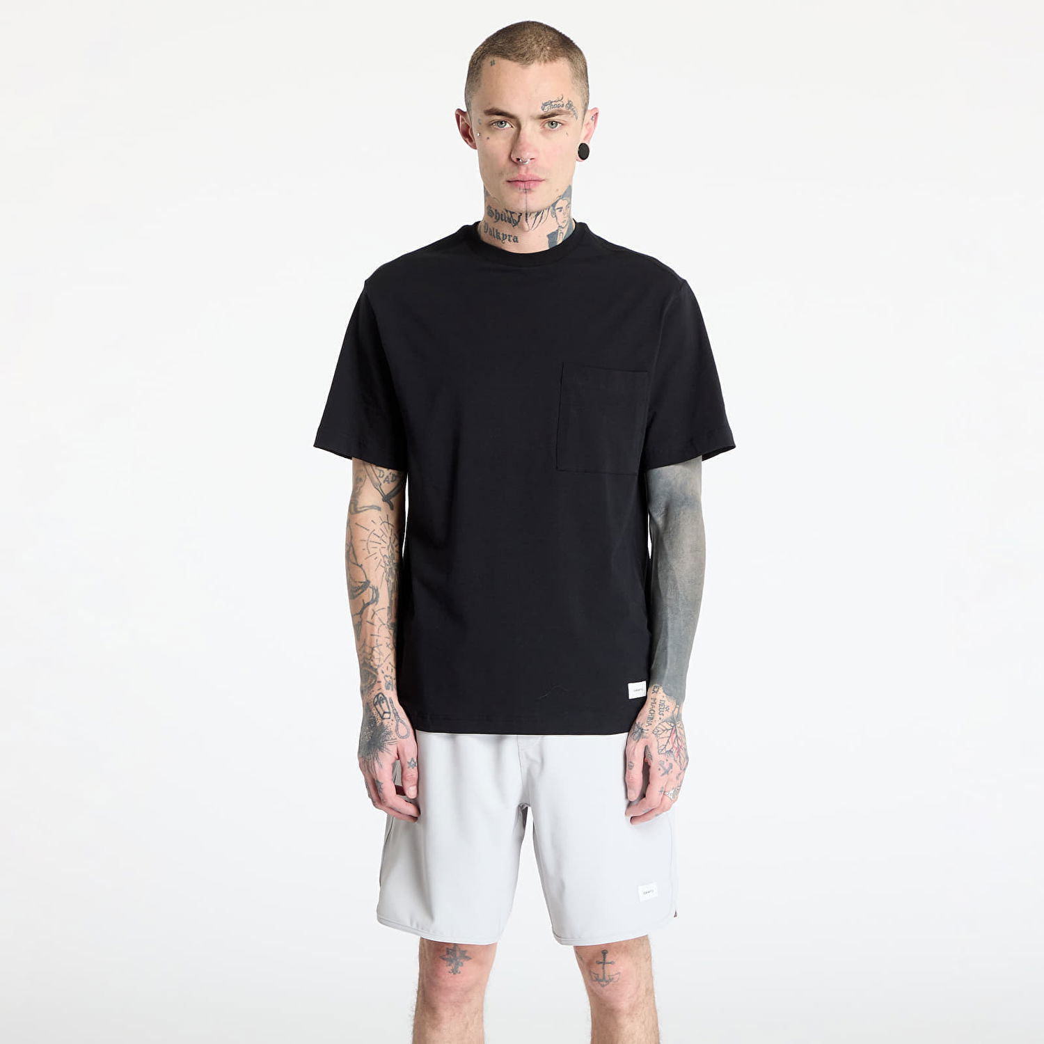 T-shirt Craft Craft Collective Relaxed Pocket T-Shirt Svart | 1916031-999000, 0