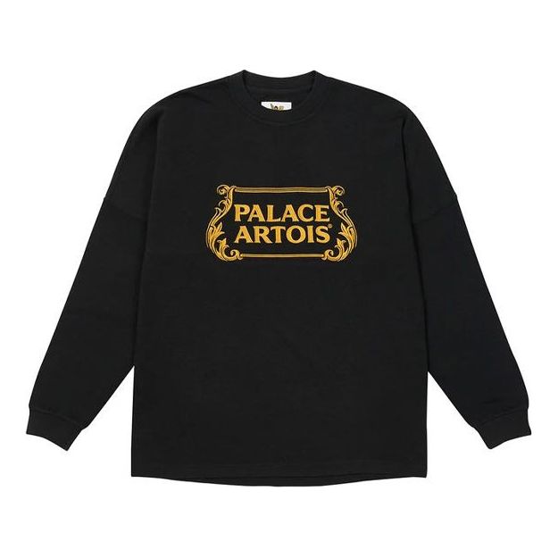 Sweatshirt Palace Crossover Long Sleeve Svart | PAL-SS21-3
