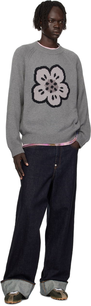 Sweater KENZO Kenzo Paris 'Boke Flower' Sweater Grå | FF65PU7443LA, 3
