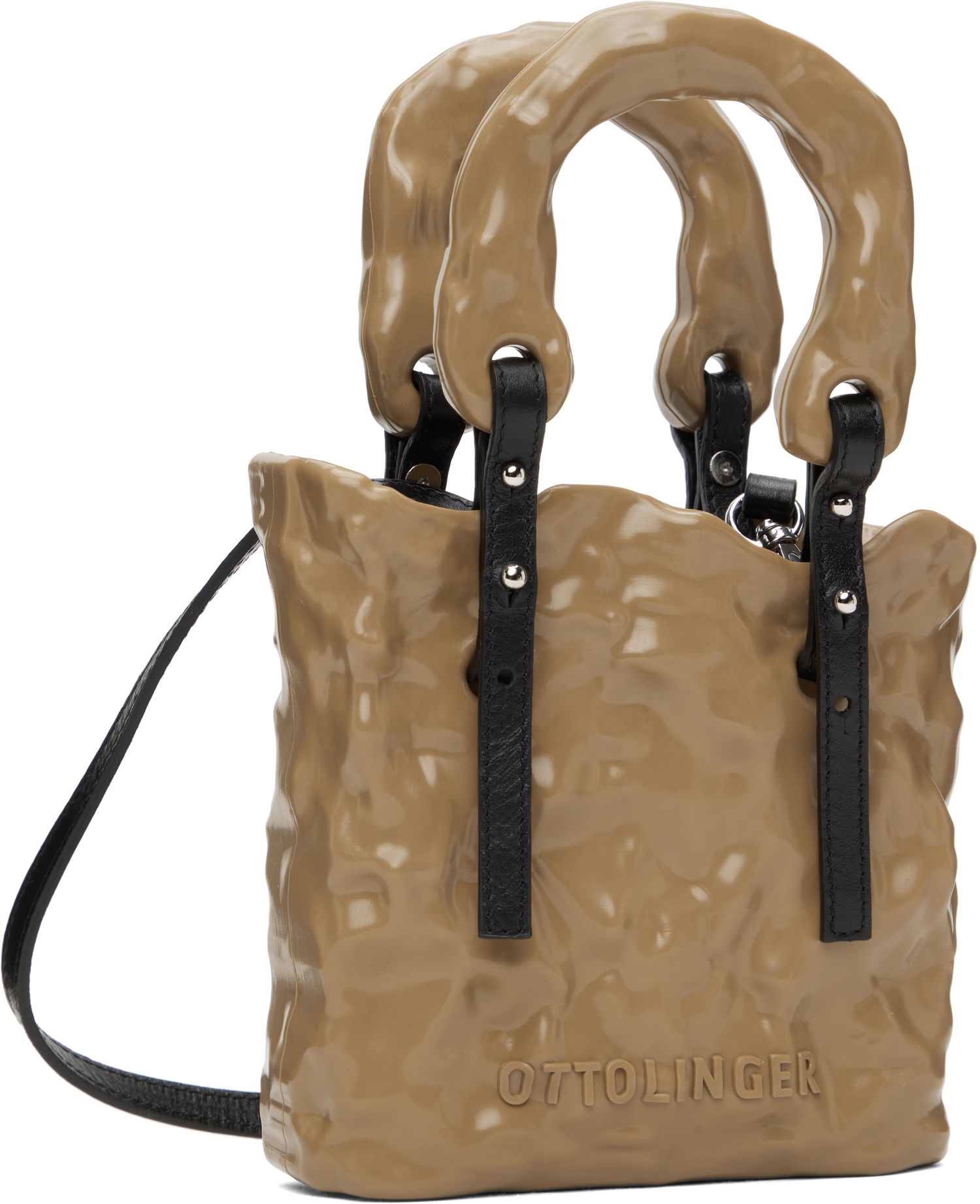 Handväska Ottolinger Ottolinger Strap Signature Ceramic Bag Beige | 12690032601, 1