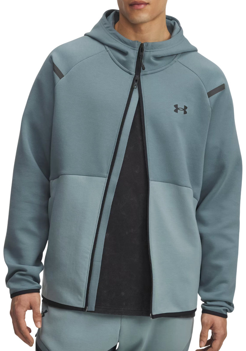 Sweatshirt Under Armour Unstoppable Fleece Full-Zip Hoodie Turkos | 1389352-587