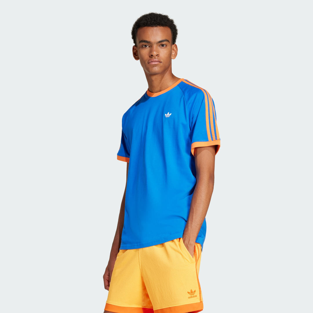 T-shirt adidas Performance Monogram Cali Tee Blå | JD0700, 0