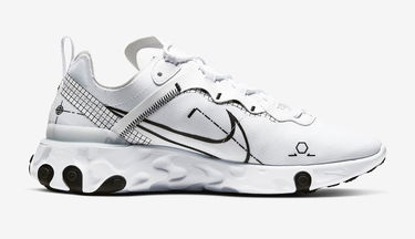 Sneakers och skor Nike React Element Vit | CU3009-100, 2