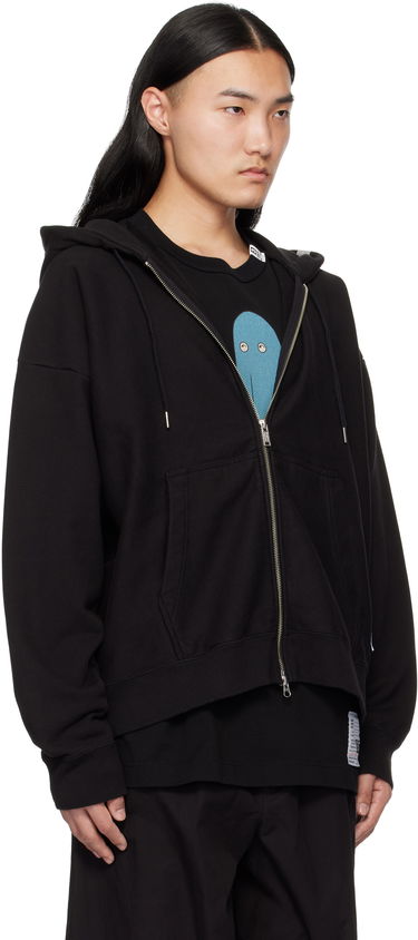 Sweatshirt Maison MIHARA YASUHIRO Zip Parka Hoodie Vit | I13PK521, 4