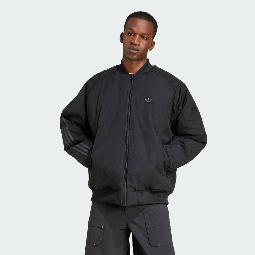 Bomberjacka adidas Performance Oversized Bomber Jacket Svart | JC7546