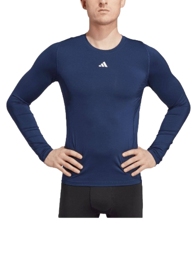 T-shirt adidas Performance Techfit Mörkblå | ib1230
