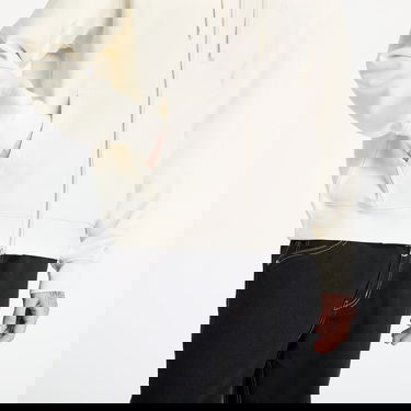 Sweatshirt Dime DIME Cursive Small Logo Zip Hoodie Beige | DIMEHO2453NAT, 4