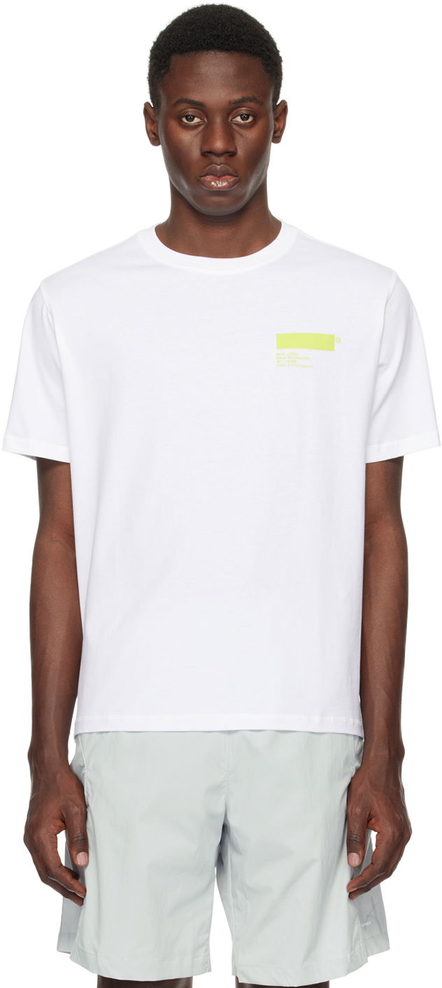 T-shirt AFFXWRKS Standardized Logo T-Shirt Vit | SS24T02