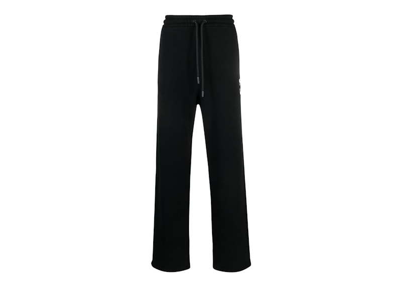 Träningsbyxor Off-White Arrows Bling Cotton Track Pants Black Svart | OMCH054F23FLE0071001