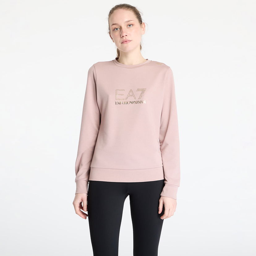 Sweater Emporio Armani EA7 Emporio Armani Train Evolution T-Shirt Rosa | 8NTM45TJ9RZU4079
