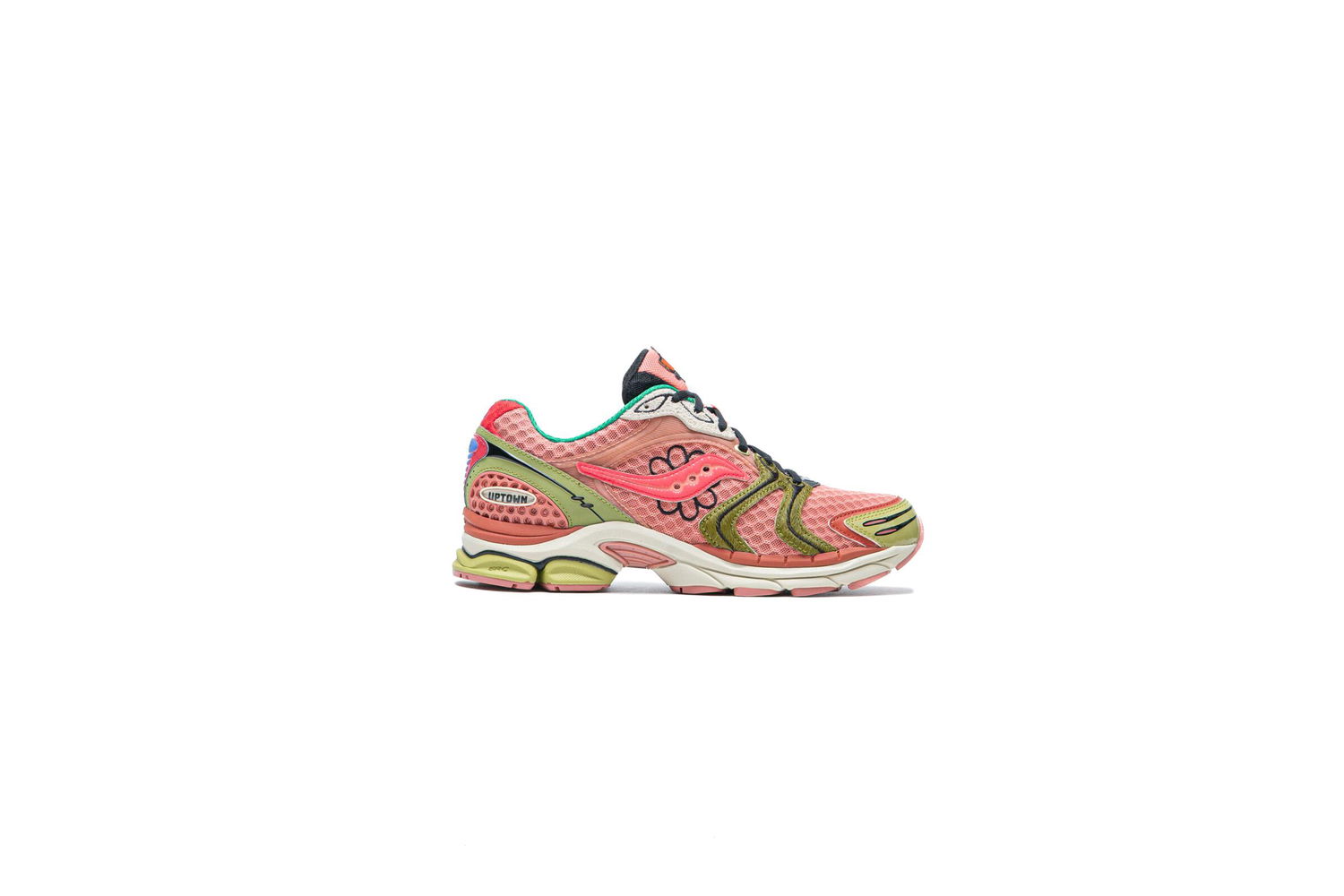 Sneakers och skor Saucony Jae Tips x Progrid Triumph 4 ‘Virginia Creeper’ - Flowers Grow Uptown Pack Rosa | S70966-2, 1