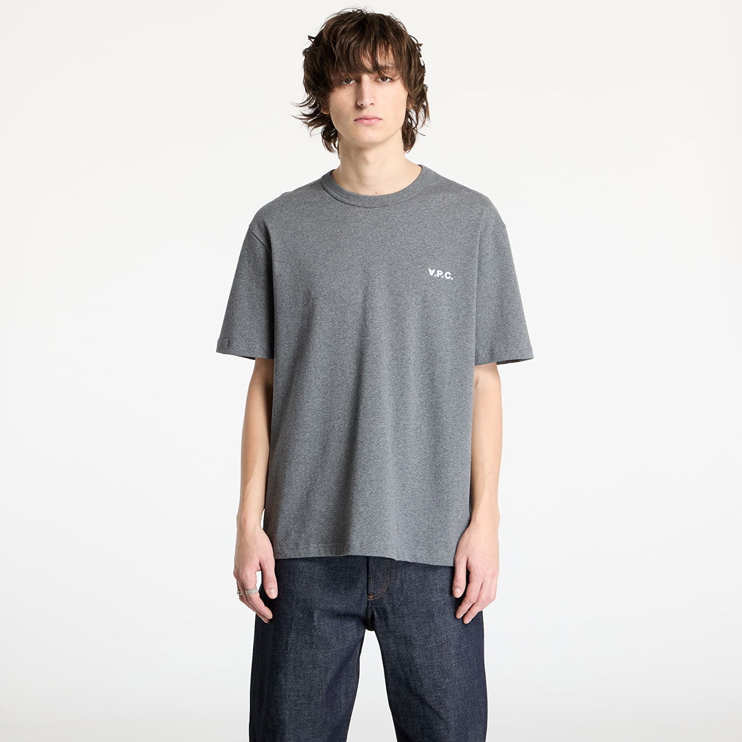 T-shirt A.P.C. Boxy Petit Vpc T-Shirt Grå | COHBQ-H26391 TPR, 0
