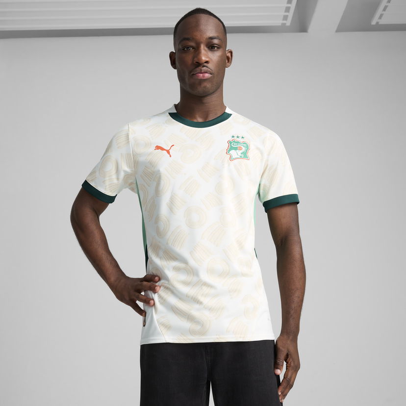 T-shirt Puma Ivory Coast Away 2025 Jersey Vit | 777210_02