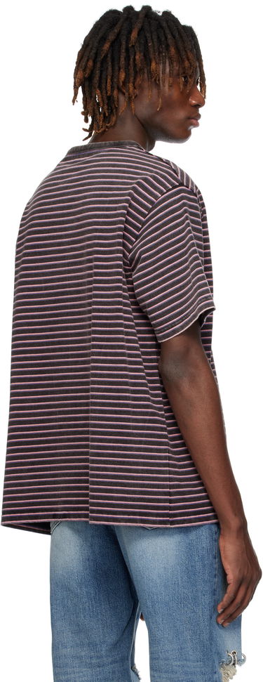 T-shirt We11done We11done Logo Striped T-Shirt Flerfärgad | WD-TT0-25-736-U-BK, 2