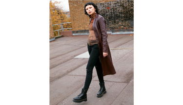 Sneakers och skor Dr. Martens Jadon III Pisa Leather Platform Boots Bex Svart | DM26378001, 7