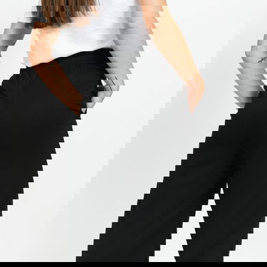 Träningsbyxor Urban Classics Modal Terry Wide Leg Sweatpants Svart | TB4381 black, 4