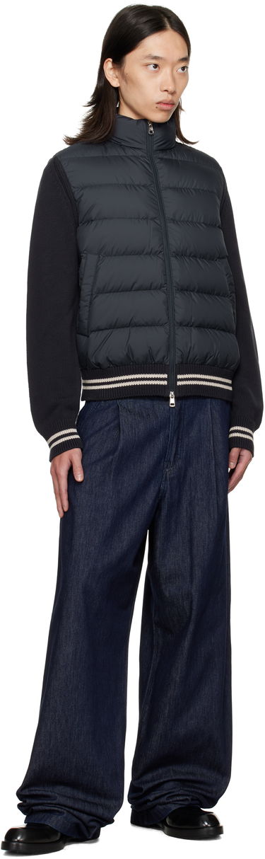 Jacka Moncler Moncler Padded Hybrid Jacket Svart | K20919B00032M1509, 4