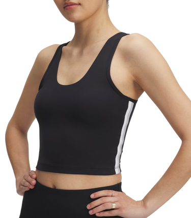 Crop top Under Armour UA Motion Sport Tape Crop Tank Svart | 6005844-006, 0