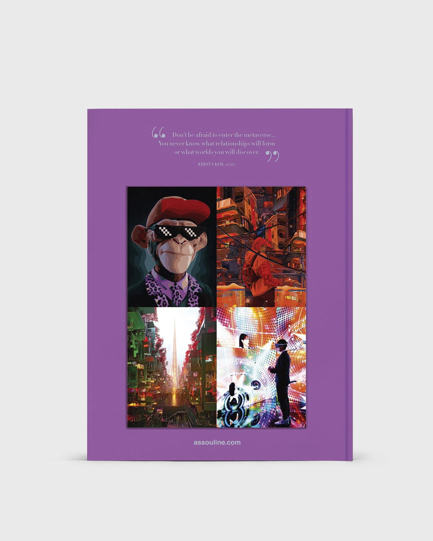 Bok och tidning ASSOULINE “Metaverse Dream” by Paul “The Profit” Dawalibi & Gregory Landegger Purpur | 9781649801852, 1