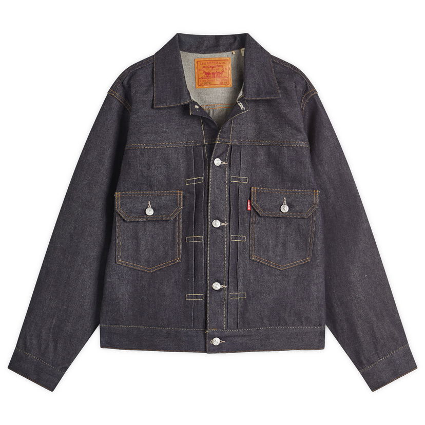 Jacka Levi's LVC 1953 Type II Kaihara Denim Jacket, Size Large Blå | 70507-0066-BLU