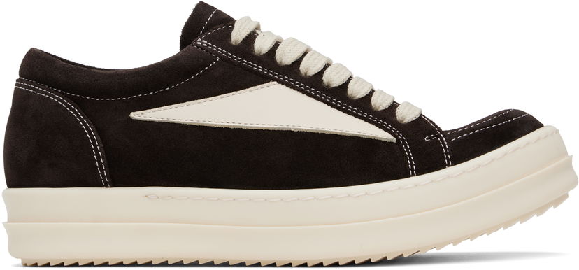 Sneakers och skor Rick Owens Rick Owens Hollywood Vintage Sneaks Brun | RP01E7888 LVSLCO