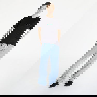 T-shirt Queens Rostliny Jsou Moje Oblíbená Barva T-Shirt Svart | QNS_034, 4