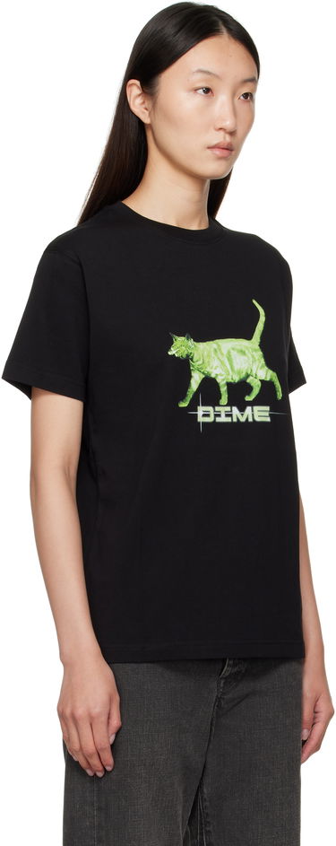 T-shirt Dime Dime Splinter Graphic T-Shirt Svart | DIMESU2552BLK, 1